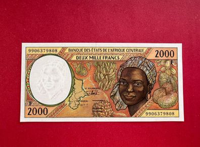 Equatorial Guinea  2000 Francs  1999 ( Uncirculated )