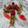 2005 Power Rangers Mystic Force Red Power Ranger To Fury Dragon Bandai a bit too loose No Dragon head Used Please look at the pictures Image 2