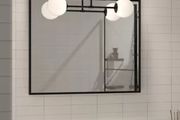 M&amp;S Black Metal Frame Wall Mirror - Brand new in box