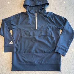 ADIDAS - Lightweight Boys Hoodie with Quarter Zip - AGE: 9-10