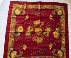 Vintage silk scarf