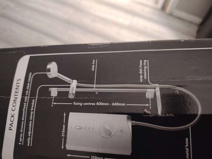 electric pressure shower