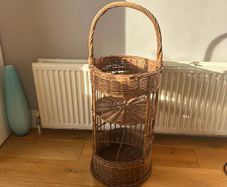 Vintage Wicker Bar