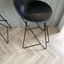 Black bar stools Image 3