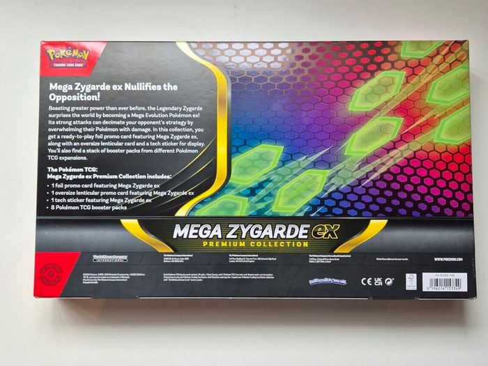 Pokemon TCG Mega Zygarde Ex Premium Collection