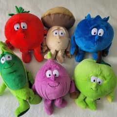 Goodness Gang Plush Fruit & Vegetables Soft Plush Toys