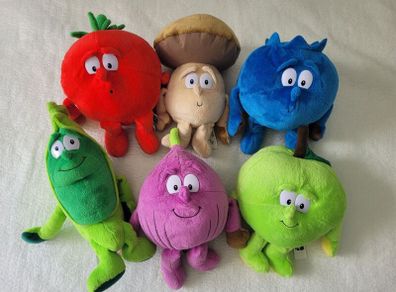 Goodness Gang Plush Fruit & Vegetables Soft Plush Toys