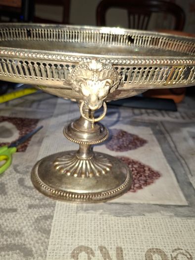 Lot of Large Old Silver Plate Trays for sale as a lot, Postage Available Price for the lot