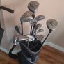 Golf Clubs and Trolley Image 2