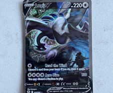 Lugia V Silver tempest pokemon card