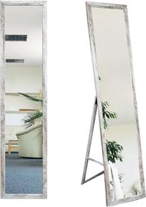 Large floor mirror broken