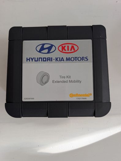 Genuine Hyundai Kia Motors Continental 12V Air Compressor & Tyre Repair Kit (ContiKit)