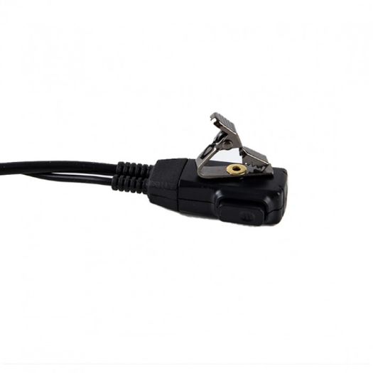Hook Earpiece 2 Pin PTT With Mic Headset Walkie Talkie Headset BaoFeng, Kenwood, Quansheng
