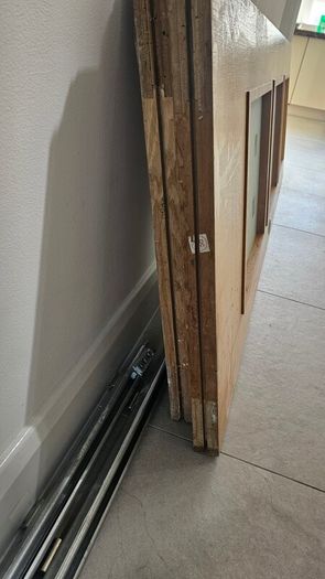 Solid wooden sliding doors