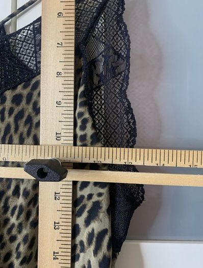 Zadig & Voltaire Womens Designer Cami Top Leopard Size Medium M