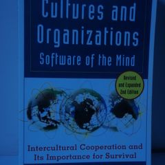 Cultures and Organizations - Software of the Mind