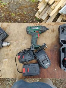 Parkside PDSSA 20-Li A1 Impact Driver + 2 Batteries & Charger