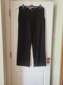 Black Wide Leg Trousers