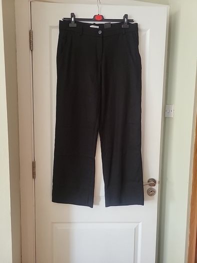 Black Wide Leg Trousers