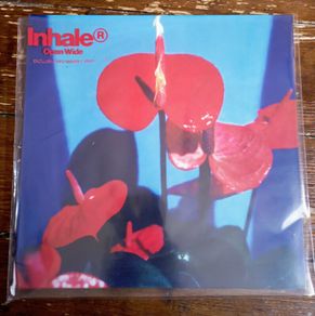 Inhaler Open Wide RED MARBLE vinyl