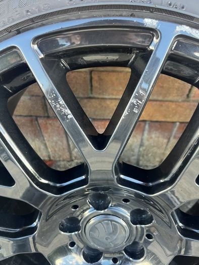 18" black alloys 5x100