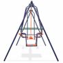 Swing Set with 5 Seats Orange Image 3