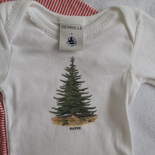 Petit Bateau x Deyrolle - 3 Baby Bodysuits - Unworn