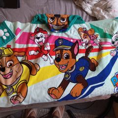 A beautiful towel with a hood puppy patrol from Pampers.  New!