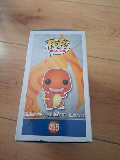 Funko Pop! PokEmon Charmander Silver Metallic 455