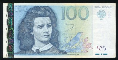 ESTONIA - 100 Krooni 2007 Banknote P-88 (XF+)