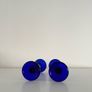 cobalt blue candle holder Image 2