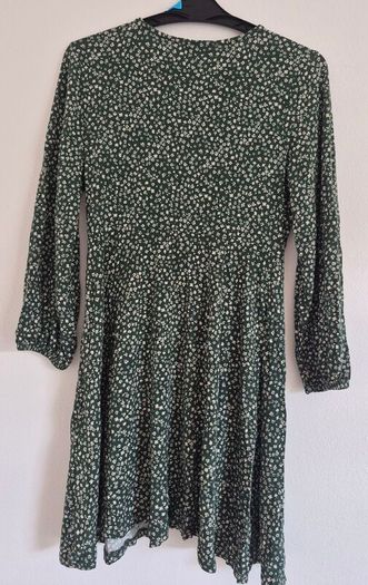 Green Floral Dress