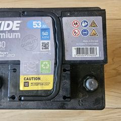 12v 53ah EXIDE Premium EA530 car battery