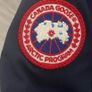 Navy canada goose (real) size 14-16 (XL Kids) Image 4