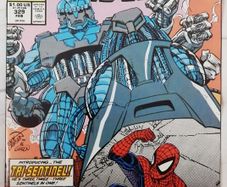 Amazing Spider-Man #329 Acts of Vengeance Aftermath - 1st Appearance Tri-Sentinel (1990)