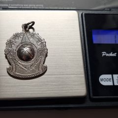 GAA Silver Medal Engraved & Hallmarked Warwickshire Junior League 1962 11.3g