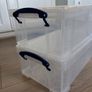 Two Storage Boxes (good for wrapping paper) Image 2