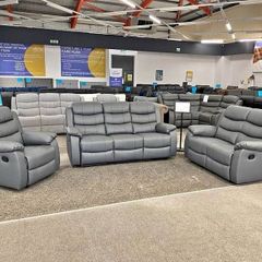 Brand New 3x2x1 Recliner Sofa set all coulors available