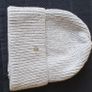 New - A Lovely Adult Grey Knit Hat - Tagged One Size Image 2