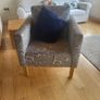 Armchair and foot stool Image 2