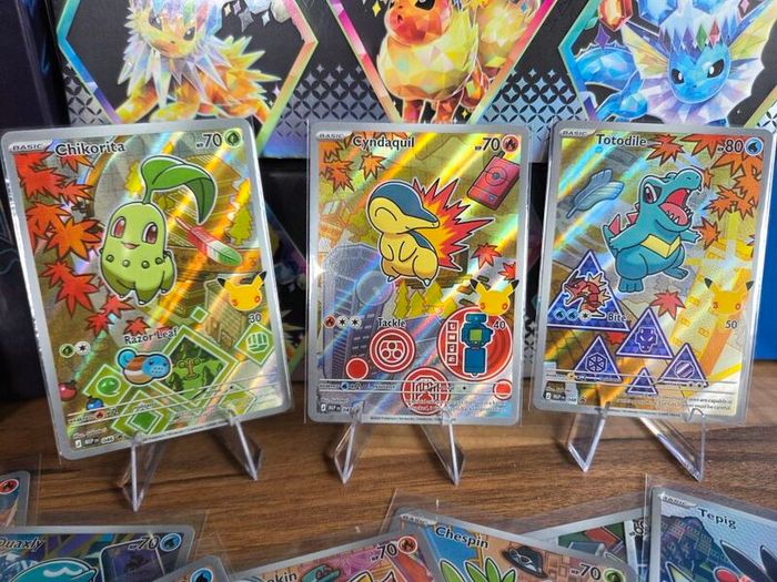 Complete First Partner Illustration Collection - All 9 starter trios NM