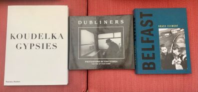 Small photo book collection Dubliners Tony O'Shea Gypsies  Koudelka Krass Clement