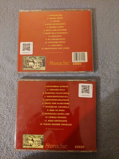 Ladysmith Black Mambazo -  CD x 2 - 1987 & 1989 - Shanchie Records