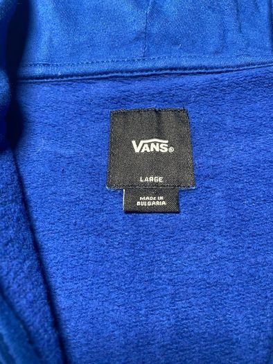 Vans Skatewear Boys Full Zip Hoodie Size Youth Large