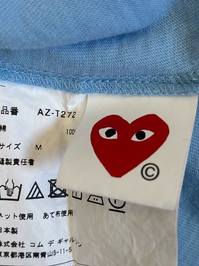 Comme des Garcons Play Embroidered T-Shirt