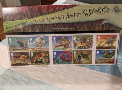 Rudyard Kipling just so stories commemorative UK stamps