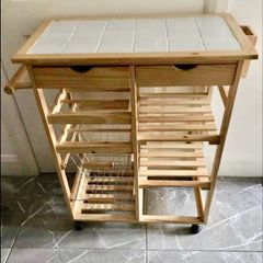 Wooden Kitchen Storage Unit