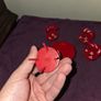1970's Doll House wooden hand painted Furniture Image 5