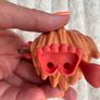 Burger King Kids Meal Happy Meal Toy Smurfs Mama Poot 9  approx. 9 cm. Used please see photos Image 7