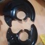 Toyota Corolla E11 97 - 02 Front Brake Disc Splash Guards Set Image 4